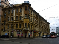 Petrogradsky district, Kuybyshev st, house 38-40. Apartment house