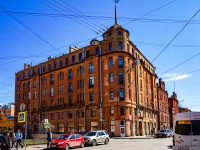 Petrogradsky district, Michurinskaya st, house 21. Apartment house