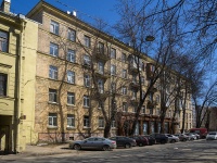 Petrogradsky district, Pionerskaya st, 房屋 63. 公寓楼