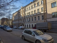 Petrogradsky district, Sezzhinskaya st, 房屋 34. 公寓楼