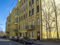 Petrogradsky district, Sezzhinskaya st, 房屋 37. 公寓楼