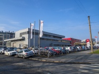 Primorsky district, automobile dealership "Аларм-Моторс", Savushkin st, house 108