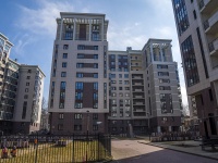 Primorsky district, Primorsky avenue, house 52 к.1. Apartment house