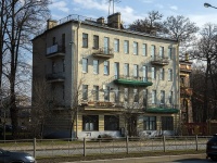 Primorsky district, Primorsky avenue, house 93. Apartment house