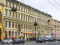 Central district, Nevsky avenue, 房屋 88. 公寓楼