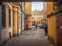 Central district, Nevsky avenue, house 136. Apartment house