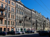 Central district, Nevsky avenue, 房屋 166. 公寓楼