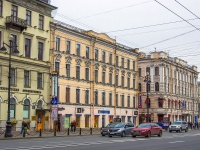 Central district, Nevsky avenue, 房屋 90-92 ЛИТ А. 公寓楼