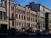 Central district, Marat st, house 74. Apartment house