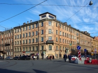 Central district, Marat st, house 84. Apartment house