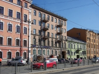 Central district, Ligovskiy avenue, house 110. Apartment house