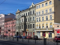 Central district, Ligovskiy avenue, house 117. Apartment house