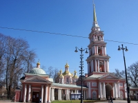 Central district, cathedral "Крестовоздвиженский казачий собор", Ligovskiy avenue, house 128