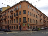 Central district, Ligovskiy avenue, house 89. Apartment house