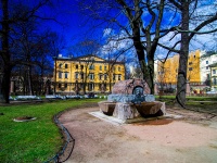 Central district, public garden ВоронихинскийKazanskaya st, public garden Воронихинский