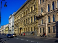 Central district, Millionnaya st, house 27. Apartment house