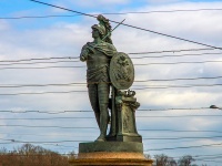 Central district, monument А.В. СуворовуDvortsovaya embankment, monument А.В. Суворову