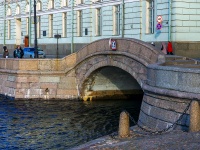 Central district, embankment Dvortsovaya. bridge