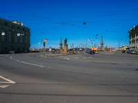 Central district, embankment Dvortsovaya. square