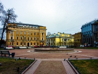 Central district, 喷泉 на Манежной площадиManezhnaya square, 喷泉 на Манежной площади